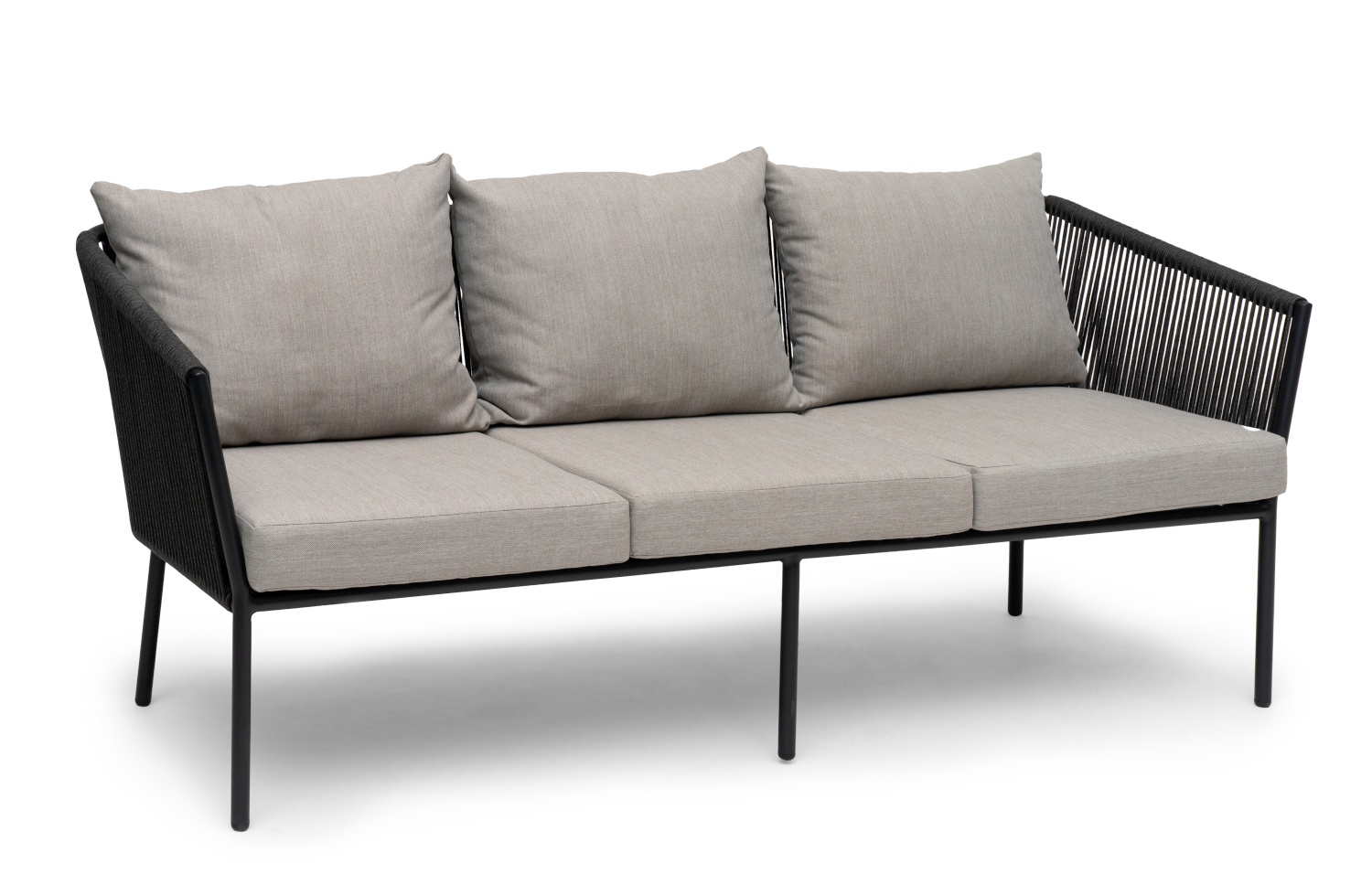 Lersund Loungesofa 180 cm Alu/Olefin inkl. Kissen, Hillerstorp