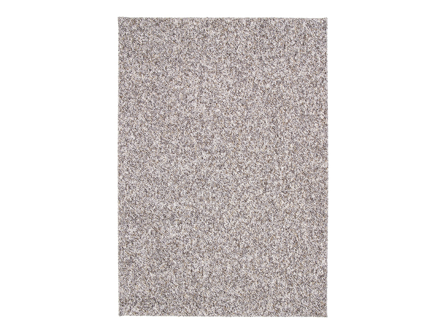 Cozy robuster Teppich in Wolloptik 160x230 cm, graubraun