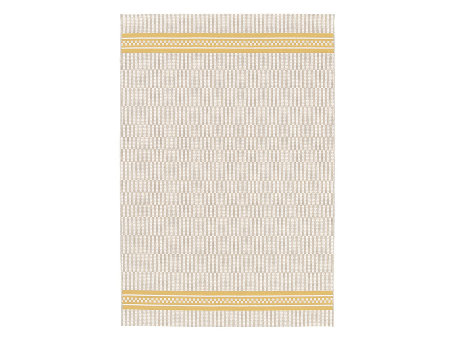 Rory Outdoorteppich 160x230 cm beige-weiß-gelb