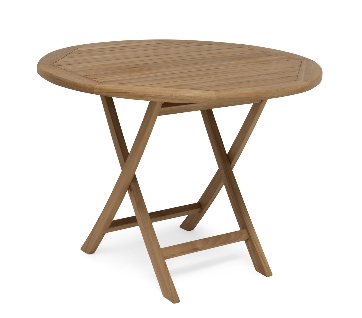 Nova Teak-Klapptisch rund Ø100 cm von Hillerstorp