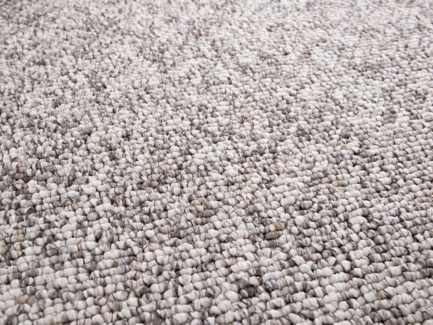 Cozy robuster Teppich in Wolloptik 160x230 cm, graubraun