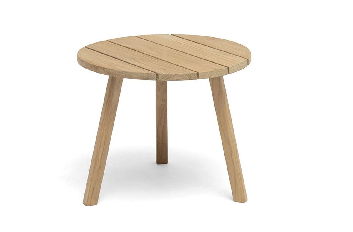 Tennessee Beistelltisch rund Ø 50 cm, Teak natur