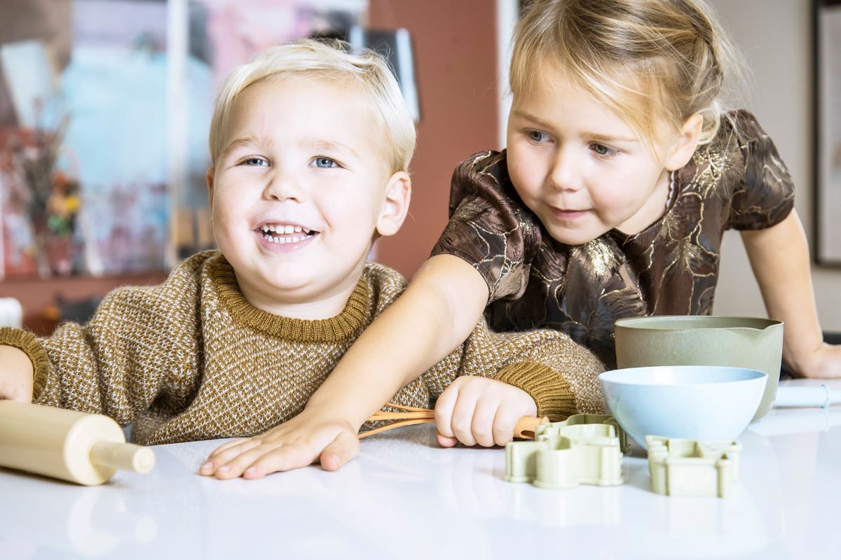 Backset in Geschenkbox, Spielzeug aus Biokunststoff