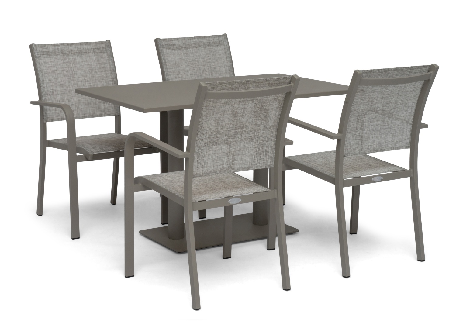 Näsby Kaffeetisch Metall sand 120x70 cm von Hillerstorp