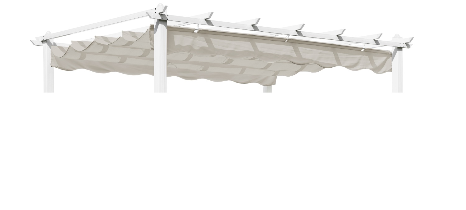 Stoffdach/Sonnendach sand für Hillerstorp Skanör 300x400 cm