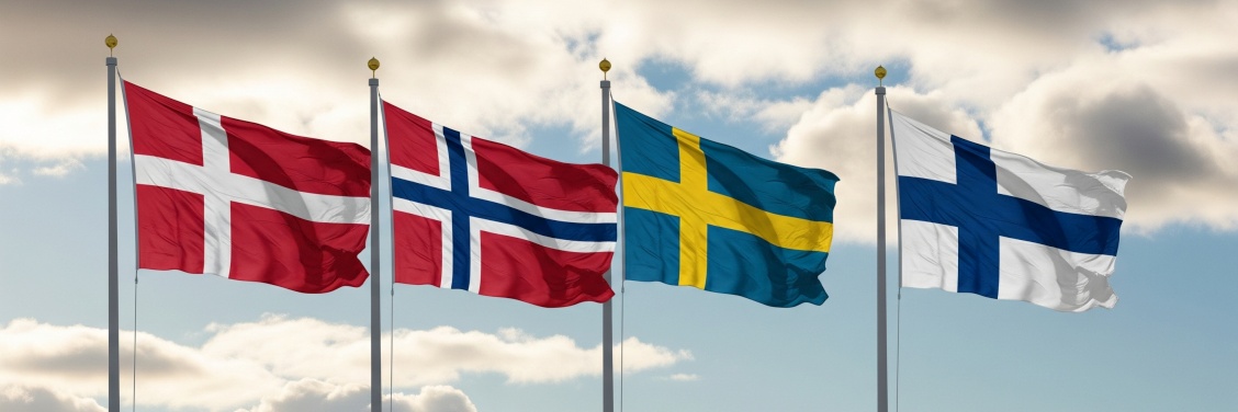 Produkte aus Dänemark, Norwegen, Schweden oder Finnland