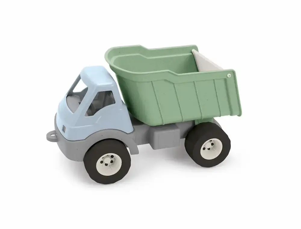 dantoy BIO-Kipper (34,5 cm), LKW aus Biokunststoff blau/grün