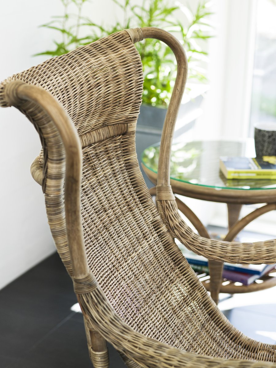 Praktö Relaxsessel aus Naturrattan von Hillerstorp