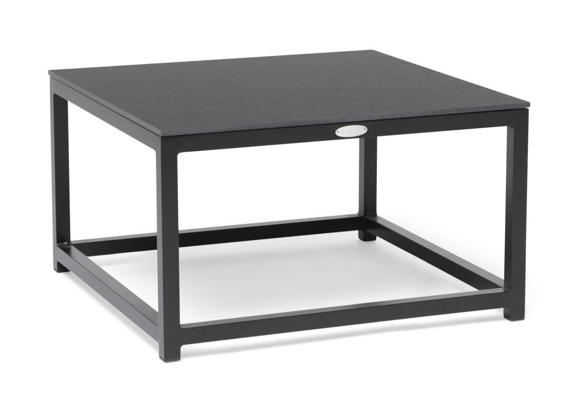 Jet Set Loungetisch 70x70 cm, Aluminium