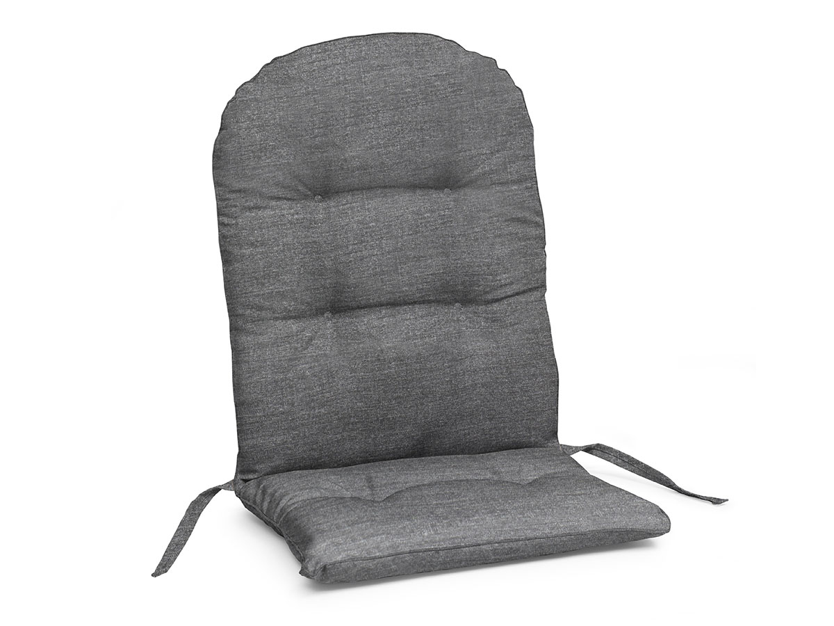 Bullerö/Läckö Kissen Sitz/Rücken 50x115x7 cm, grau-meliert