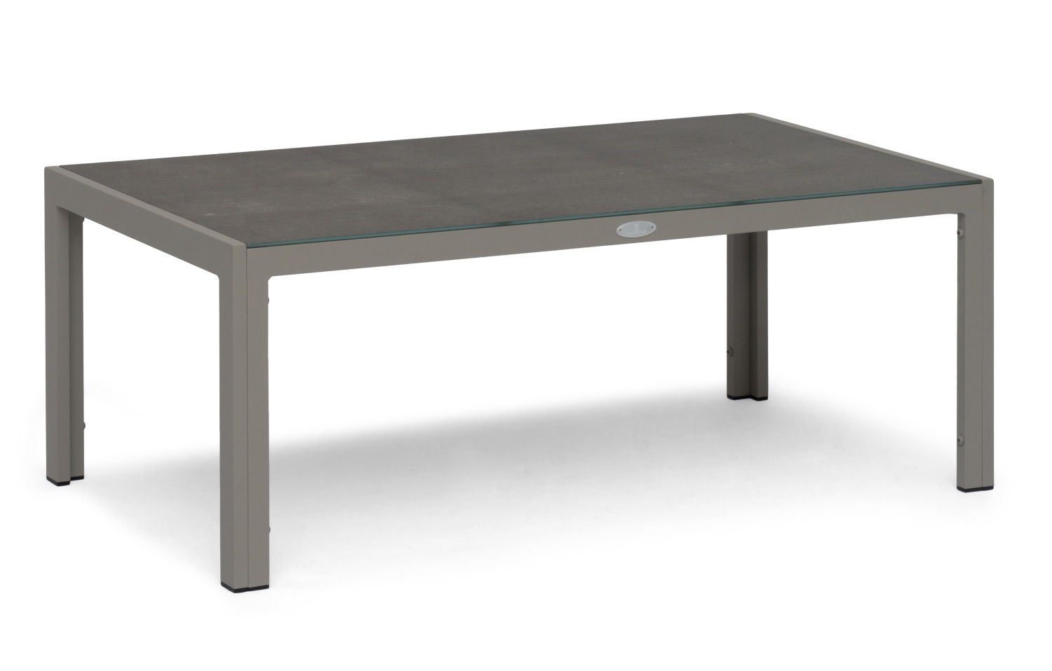 Hånger Alu-Loungetisch 120x60 cm mit keramischer Tischplatte, in 2 Höhen