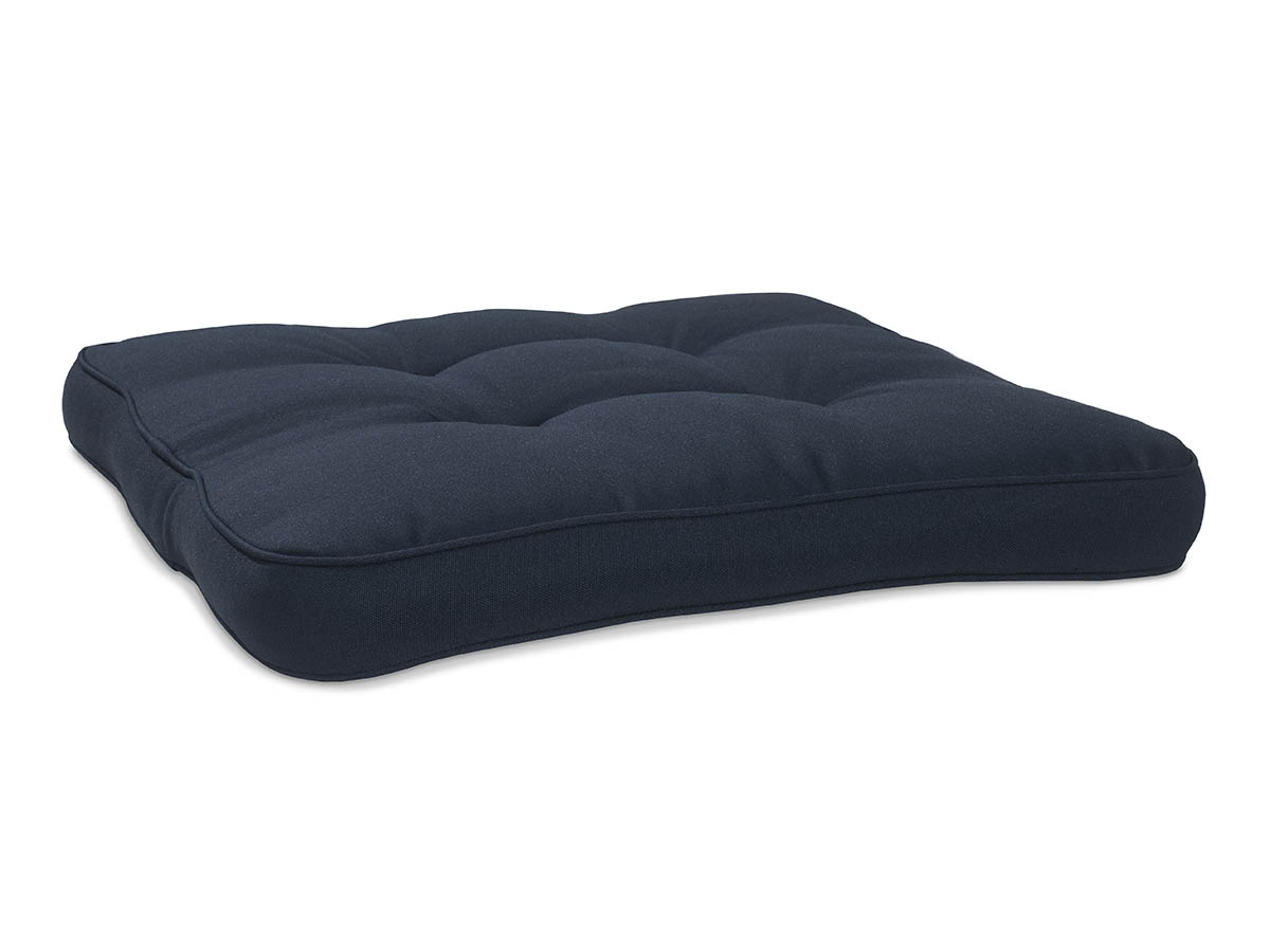 Sitzkissen 85, 49x53x8 cm marine, Sesselkissen/Bankkissen von Hillerstorp