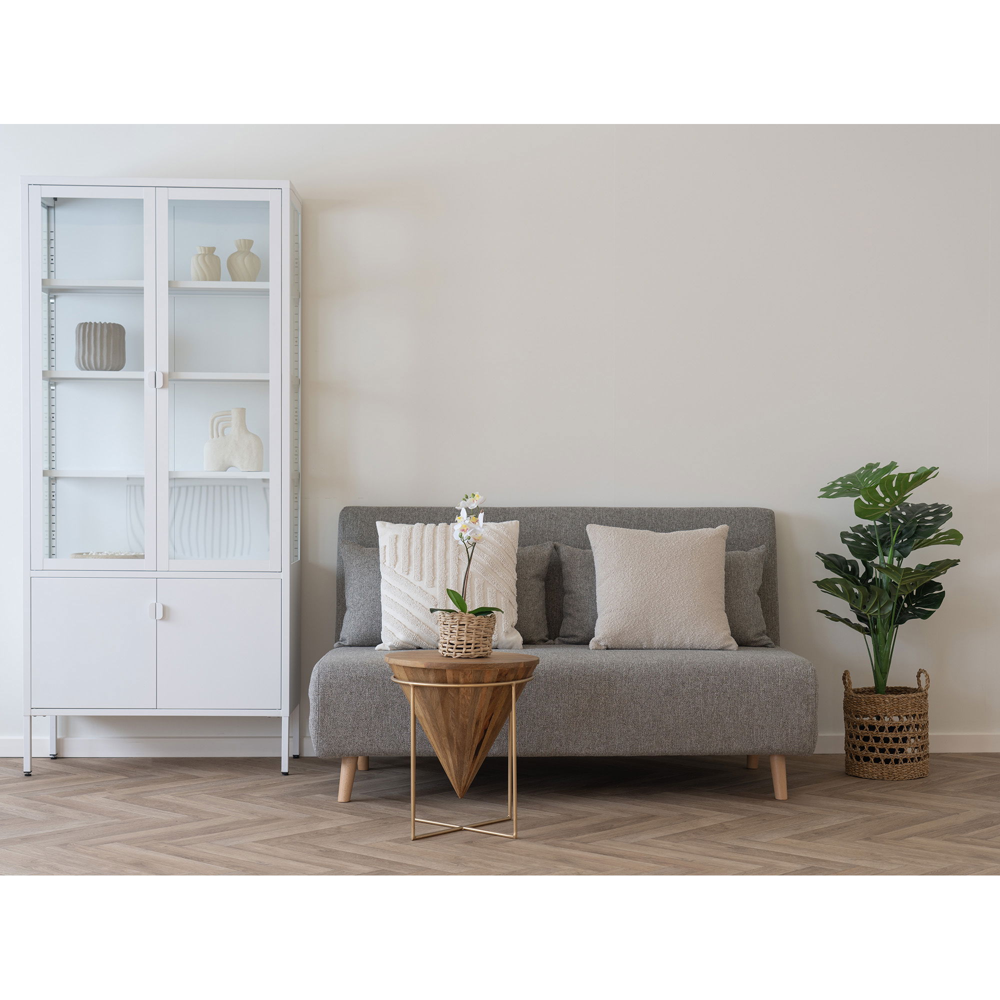 Savannah Deko-Kissen Bouclé 45x45 cm natur