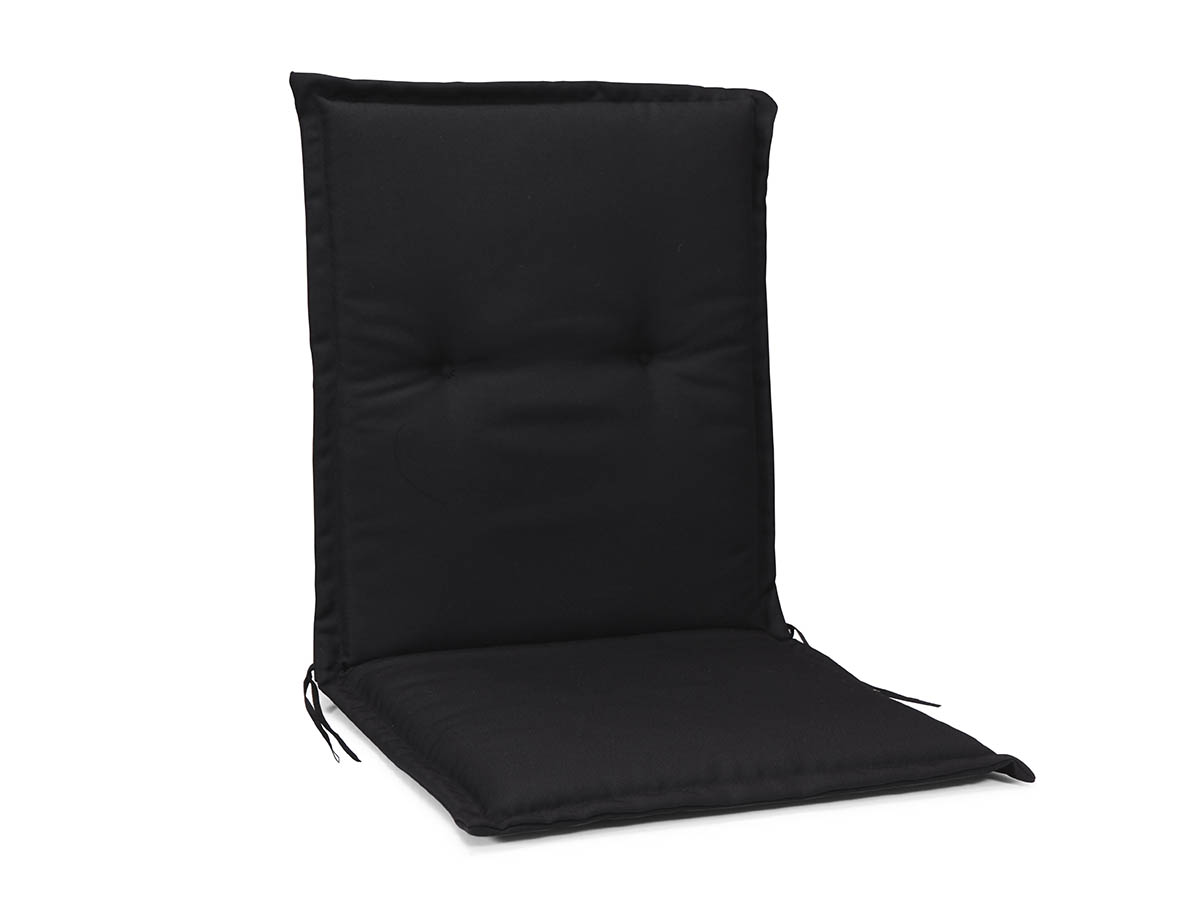 Monza Niederlehner-Sesselauflage 99x48x5 cm, schwarz