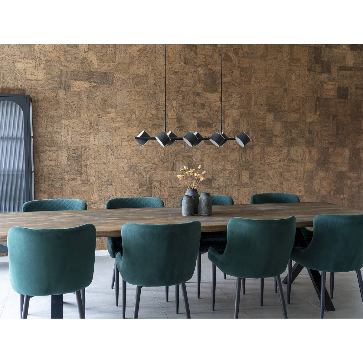 Toulon Esstisch Räuchereiche geölt 300x100x75cm