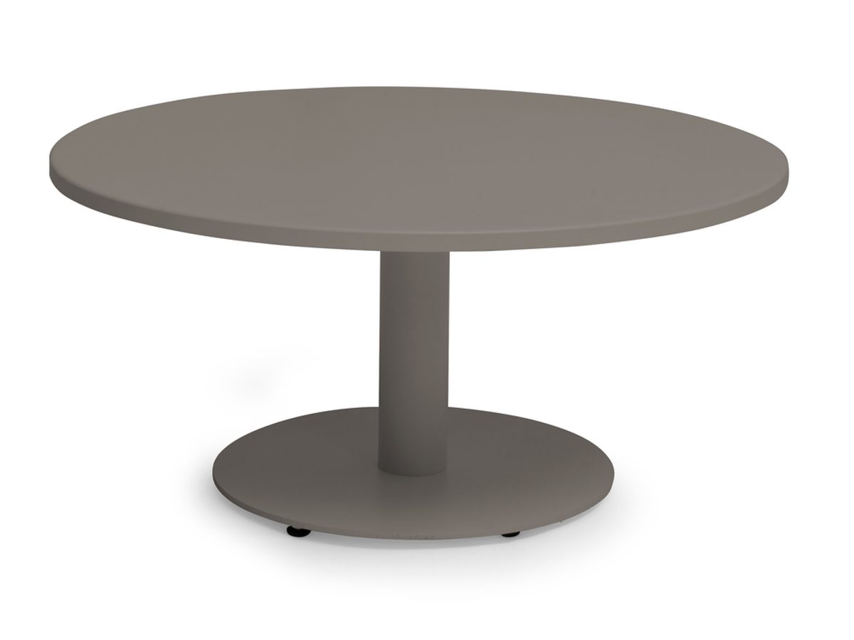 Näsby Loungetisch Metall sand Ø 80 cm von Hillerstorp