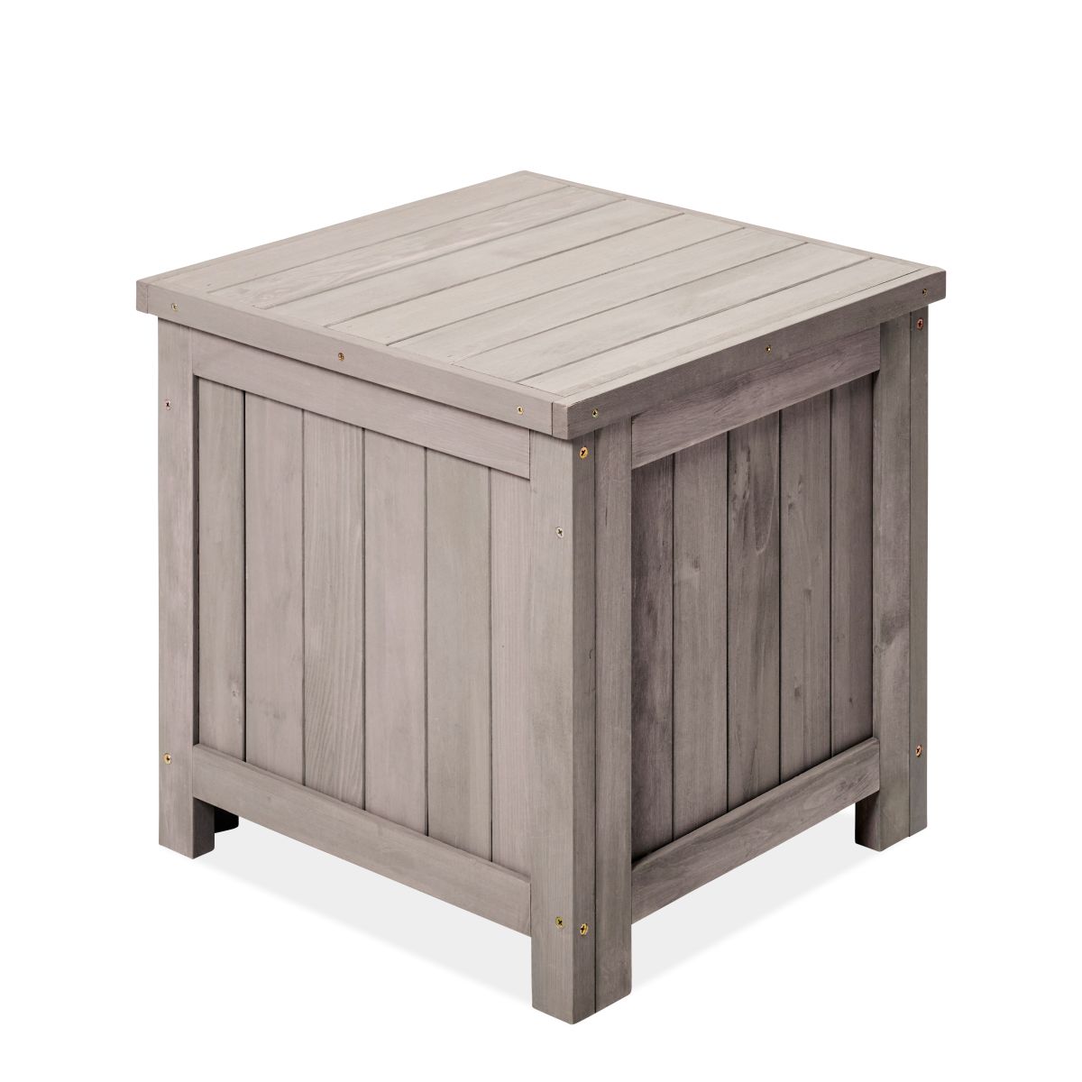 Butenkist Balkonbox HILLE 45x45x45 cm, Holz grau