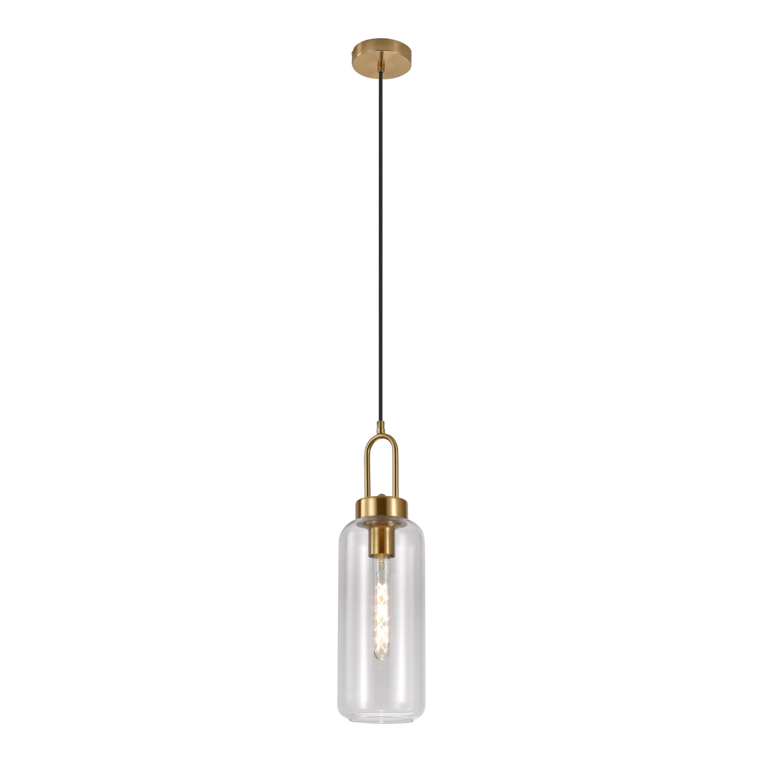 Luton Glas-Hängeleuchte Ø 13 cm Zylinderform von House Nordic